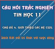 Trắc Nghiệm Tin Học Lớp 10 Bài 4